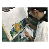 Digital oil painting DIY handmade adult coloring painting